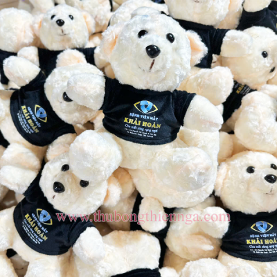 GẤU BÔNG TEDDY THÊU HỢP ĐỒNG