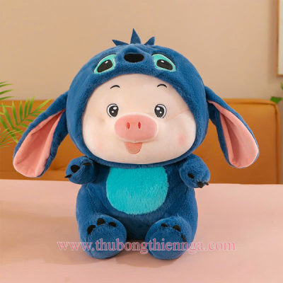 GẤU BÔNG HEO COSPLAY STITCH